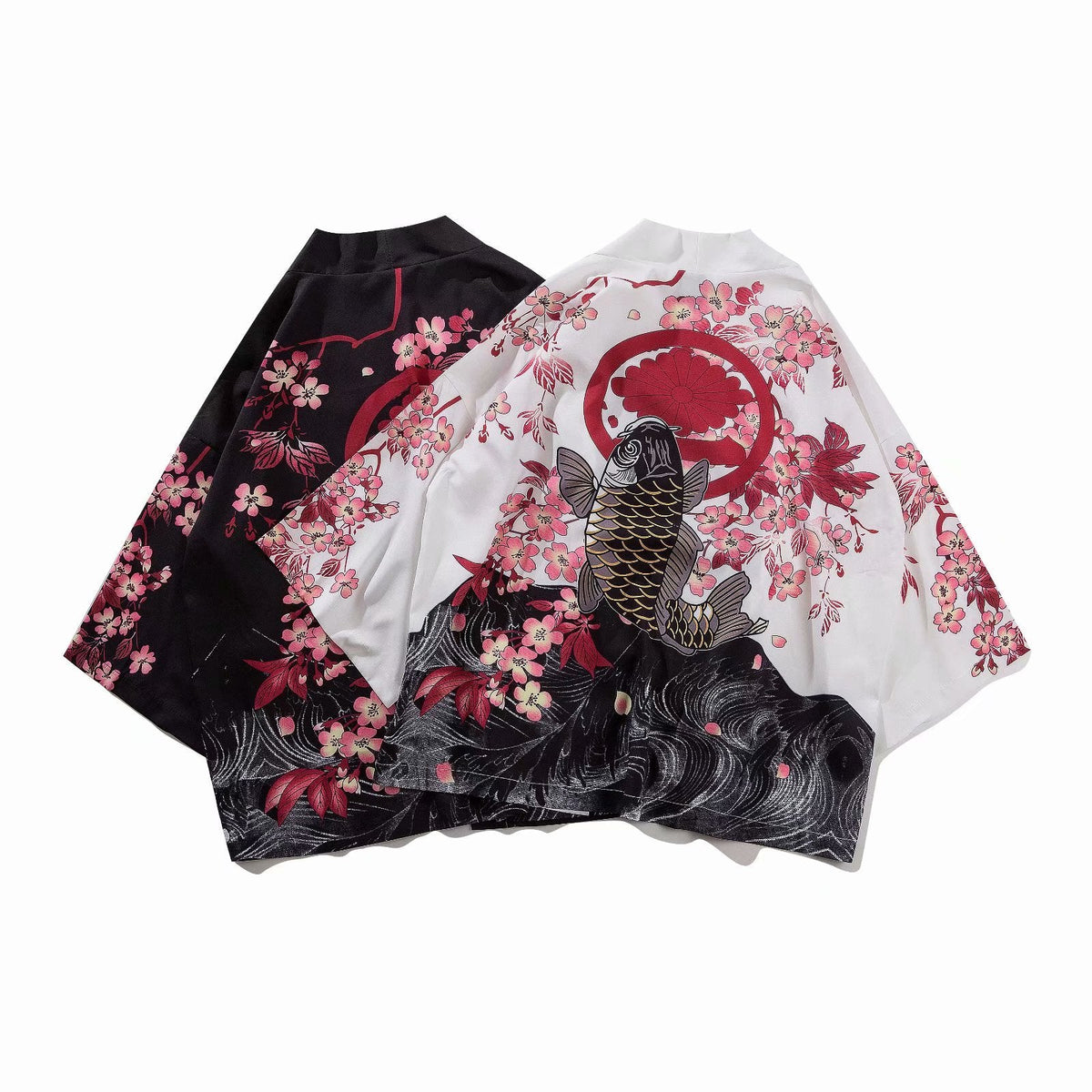 YC09 Fish in the Pond Kimono