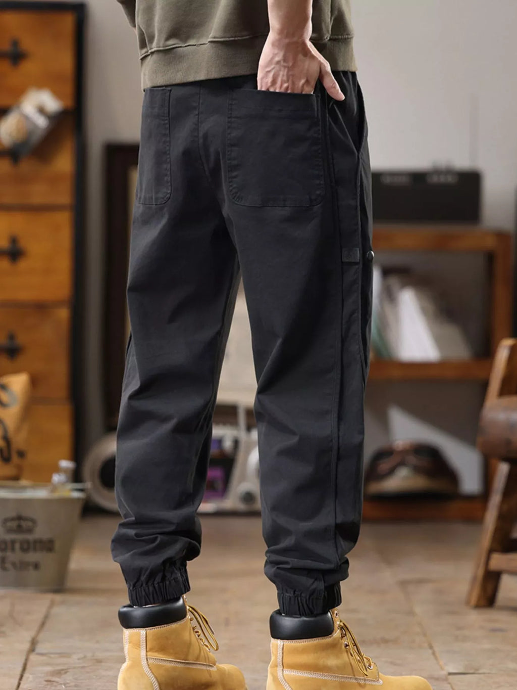 Men's Drawstring Jogger Plus Size