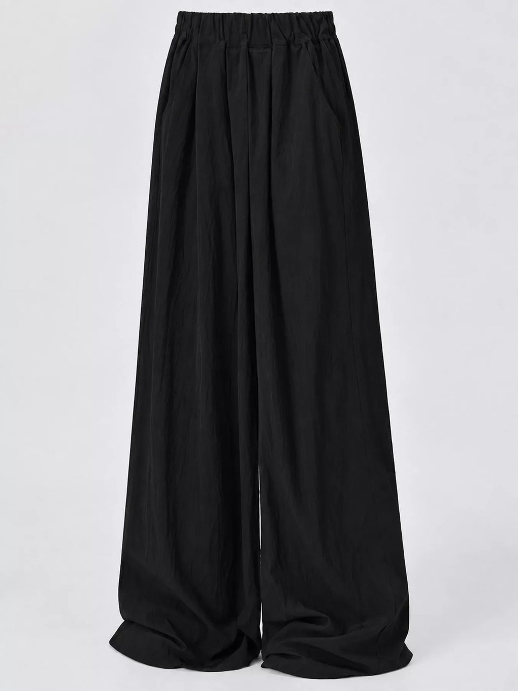 High-Waisted Loose Fit Wide-Leg Casual Pants