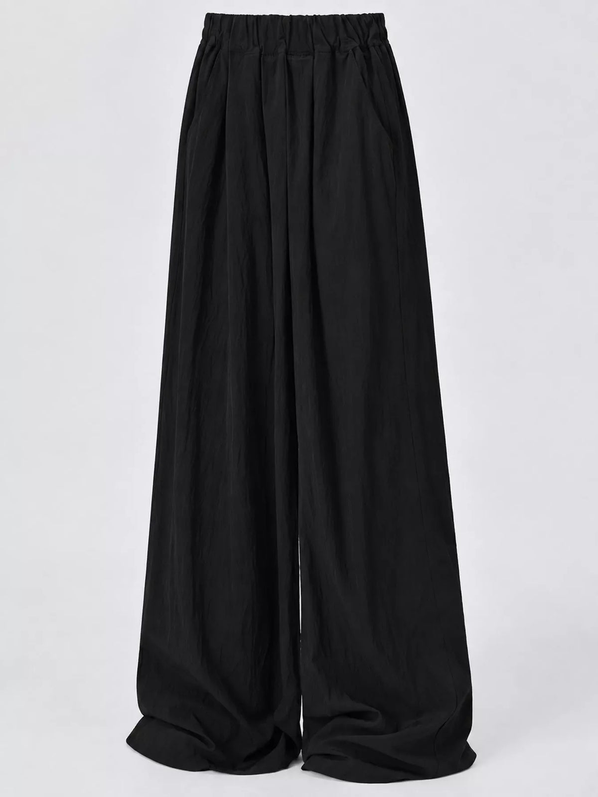 High-Waisted Loose Fit Wide-Leg Casual Pants