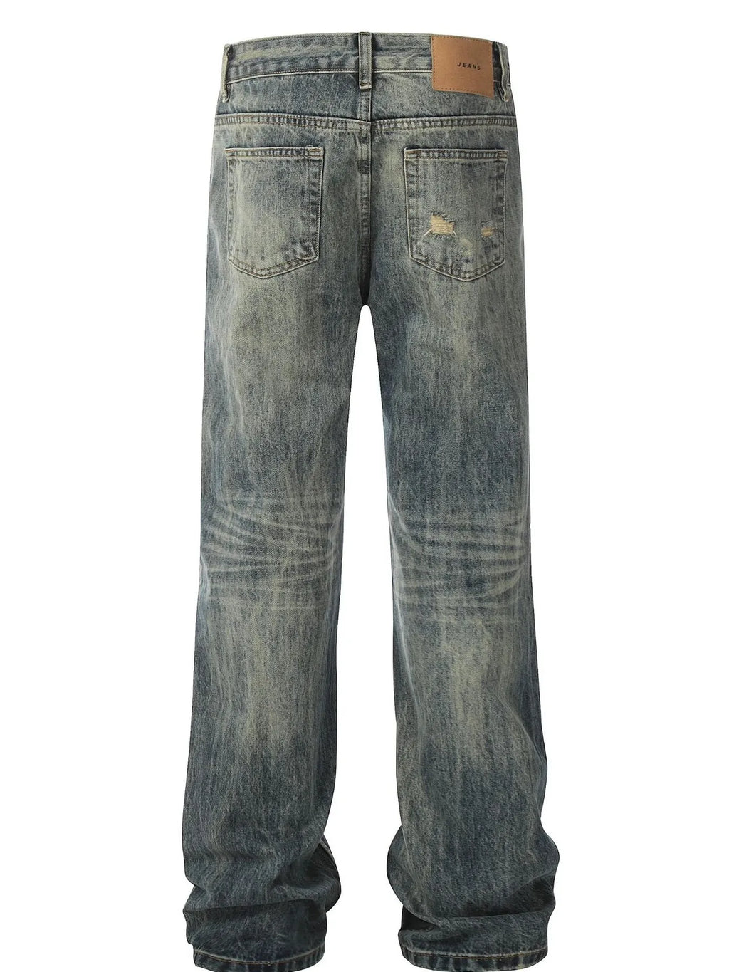 Men's Distressed Loose Fit Jeans