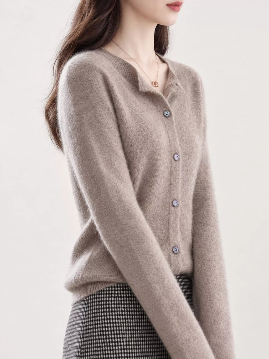 Button-Down Long Sleeve Cardigan