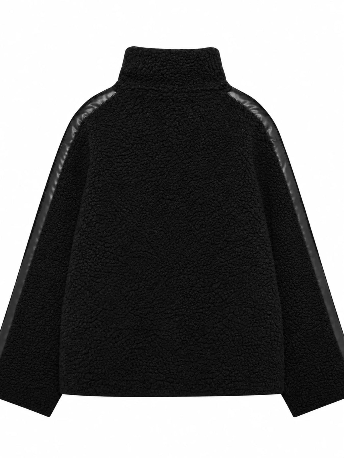 Sherpa Zip-Up Outerwear