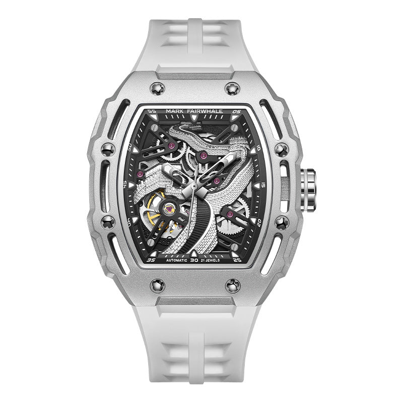 Openwork Carved Luminous Fully Automatic Mechanical Watch