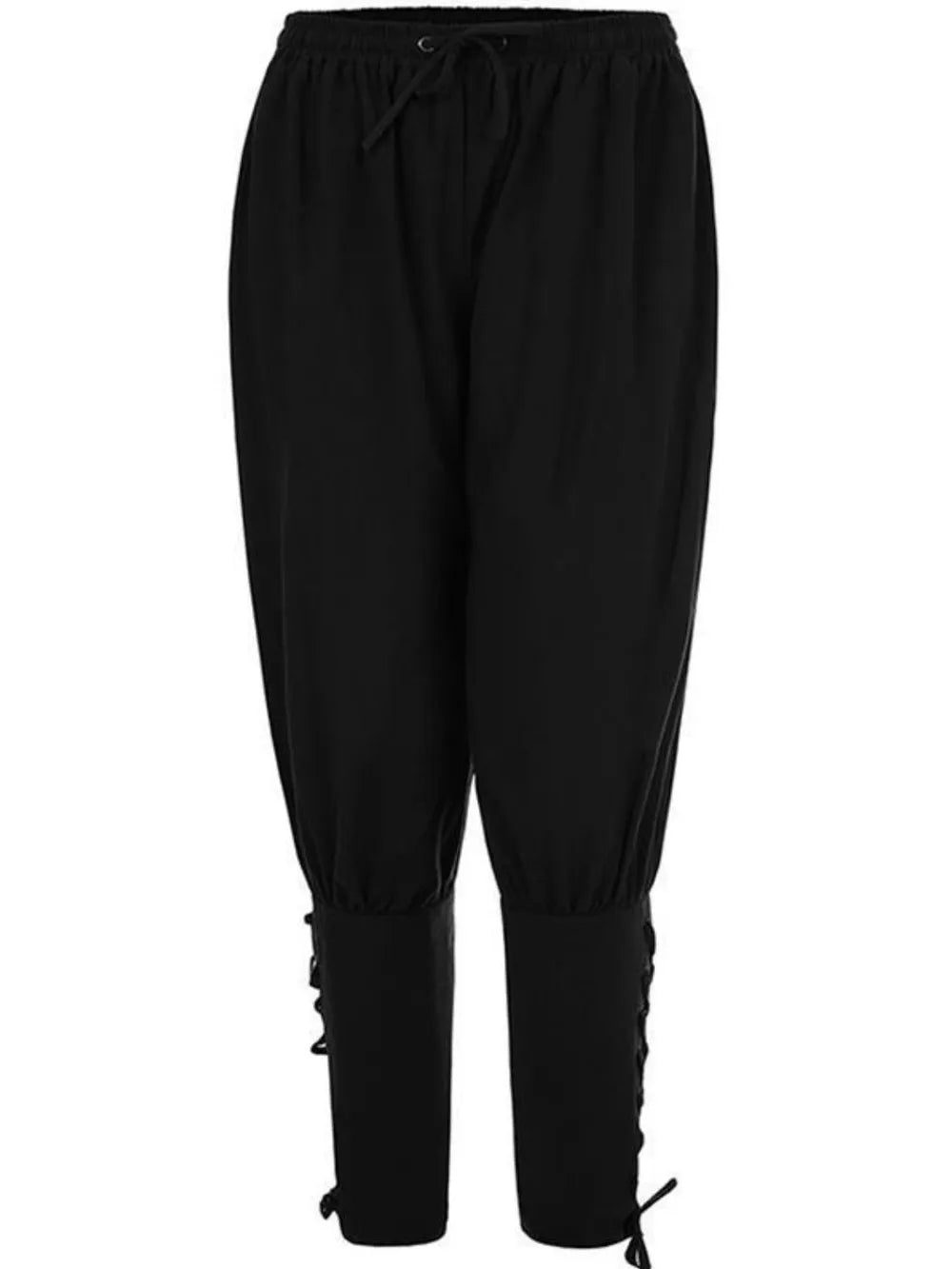 Men's Full Size Drawstring Joggers Plus Size
