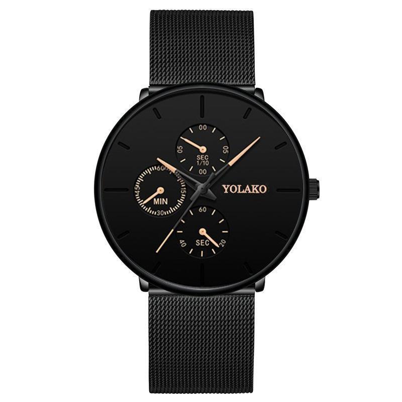 Relogio Masculino Unisex  Woman and Men Quartz Watch In Casual Slim Mesh Style Designer Sport Watch