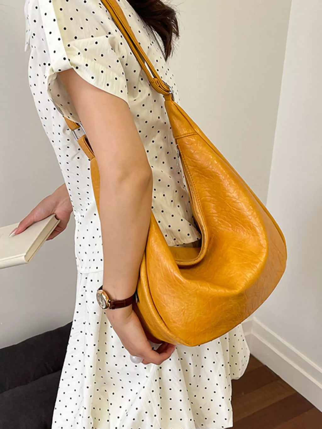 PU Leather Crossbody Bag