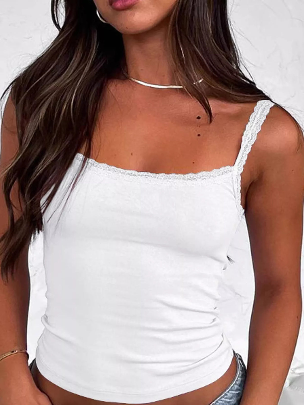 Lace Detail Cami Top