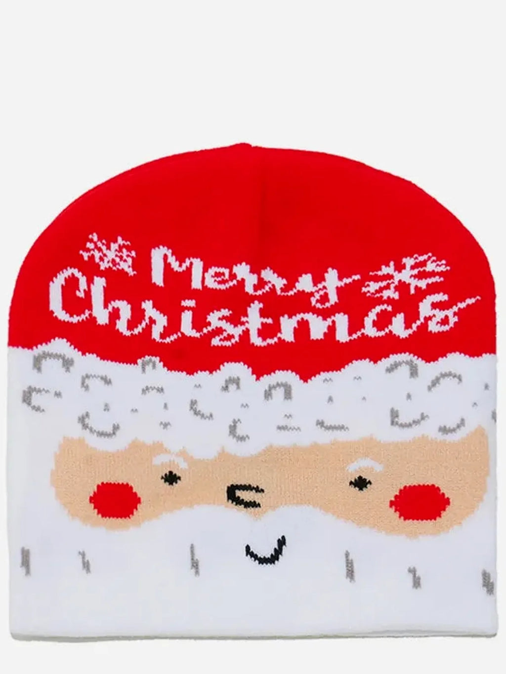 Christmas Pattern Knit Hat