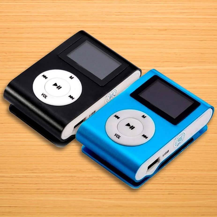 Clip-On Mini MP3 & FM Music Player