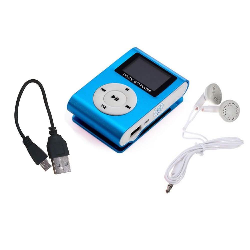 Clip-On Mini MP3 & FM Music Player