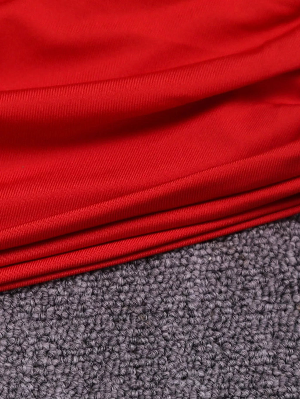 One-Shoulder Cutout Ruched Bodycon Mini Dress