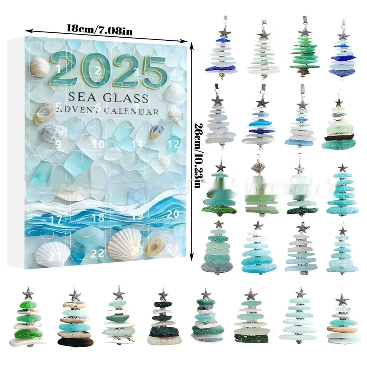 Acrylic Blind Box Christmas Decorations