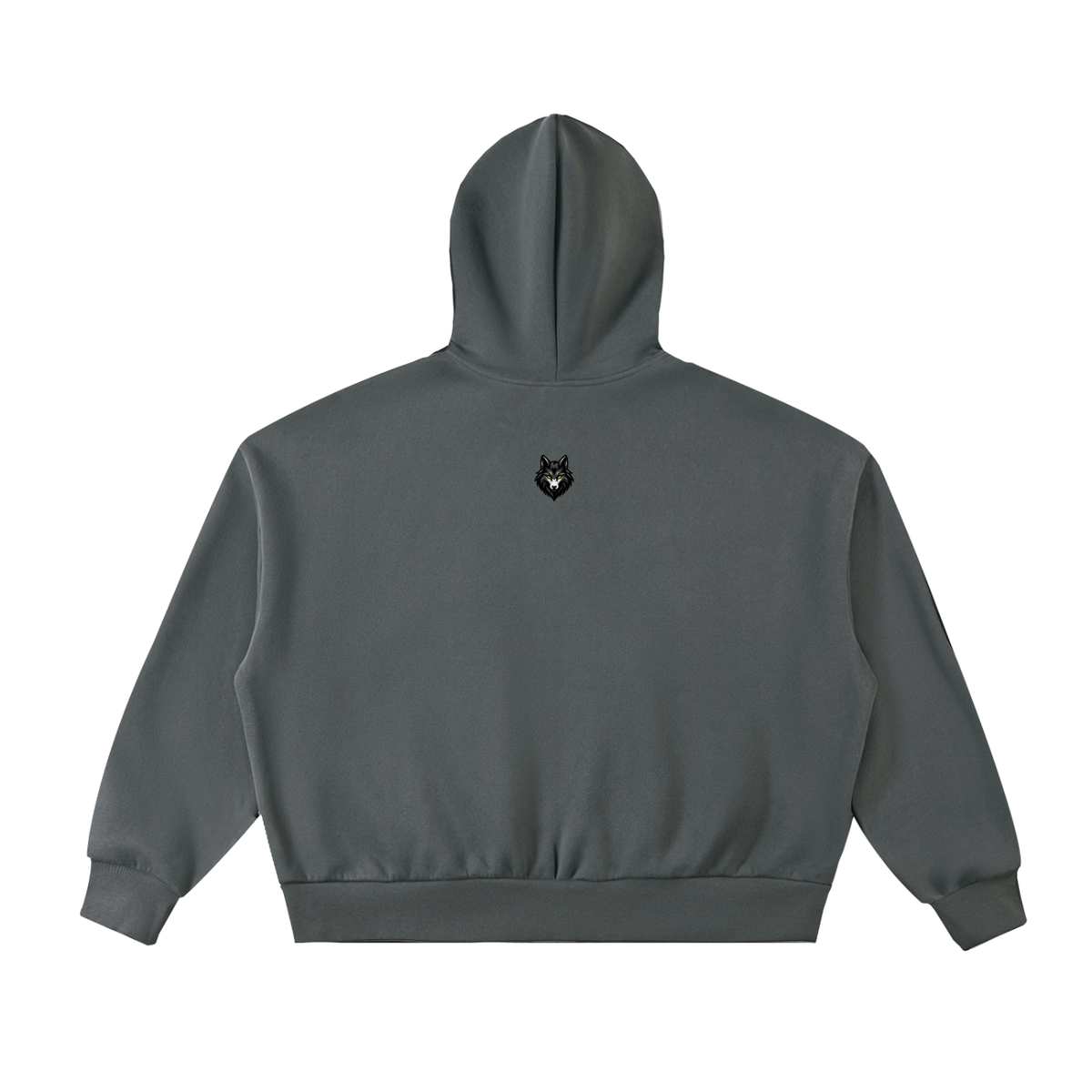 Loki & Ivy Fleeced Full-Zip Boxy Hoodie