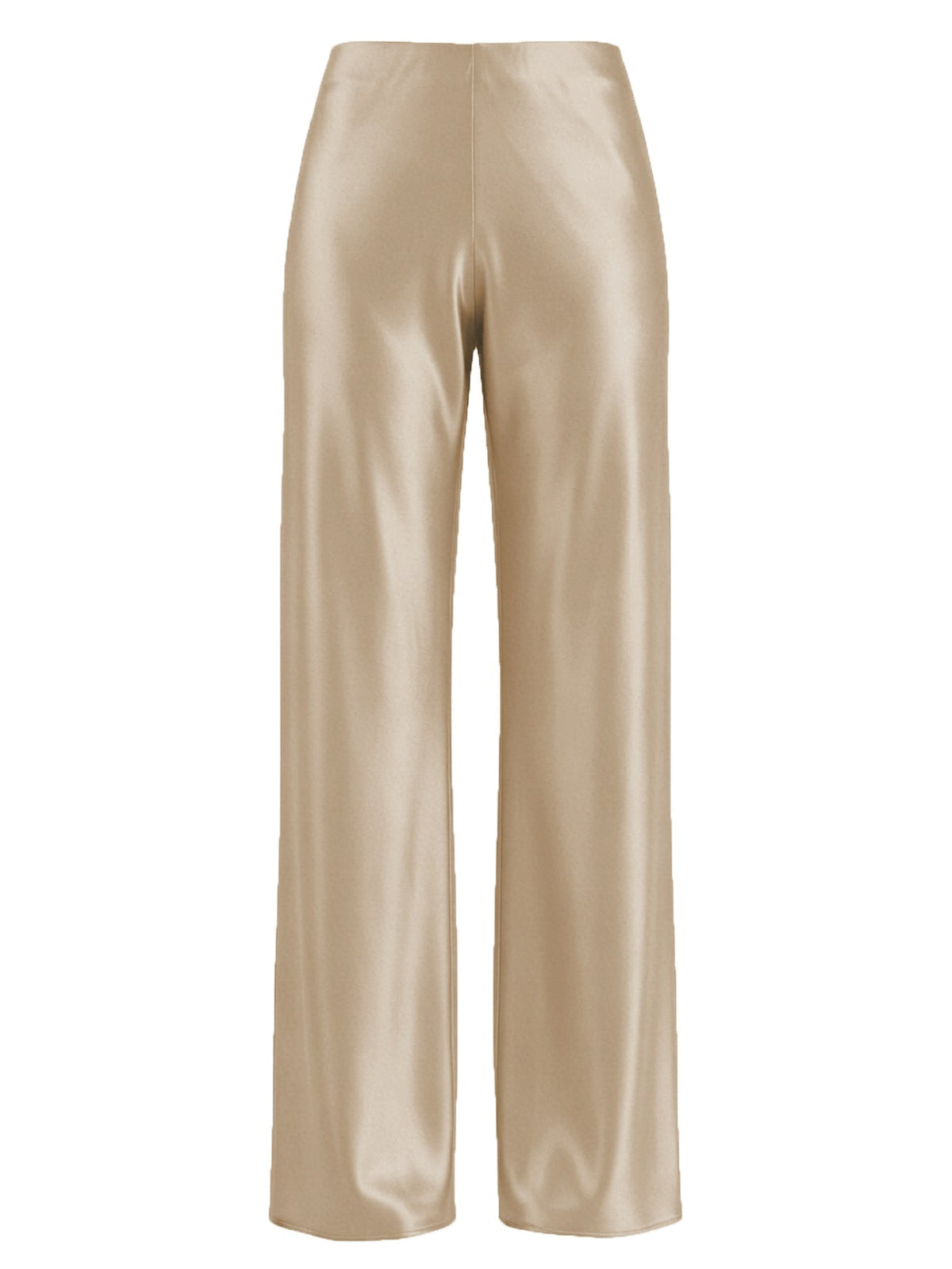 Cross-Border Amazon Acetate Satin Wide-Leg Pants For Women, Light Luxury High-End Casual Pants, High-Waisted Drapey Straight-Leg Long Pants