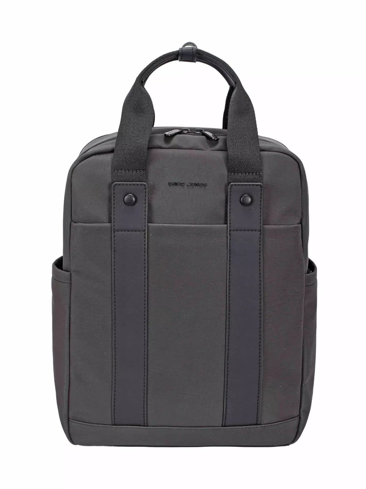 David Jones Canvas Backpack Bag with Dual Handle