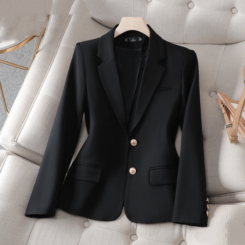 Professional Suit Formal Women's Coat Overalls