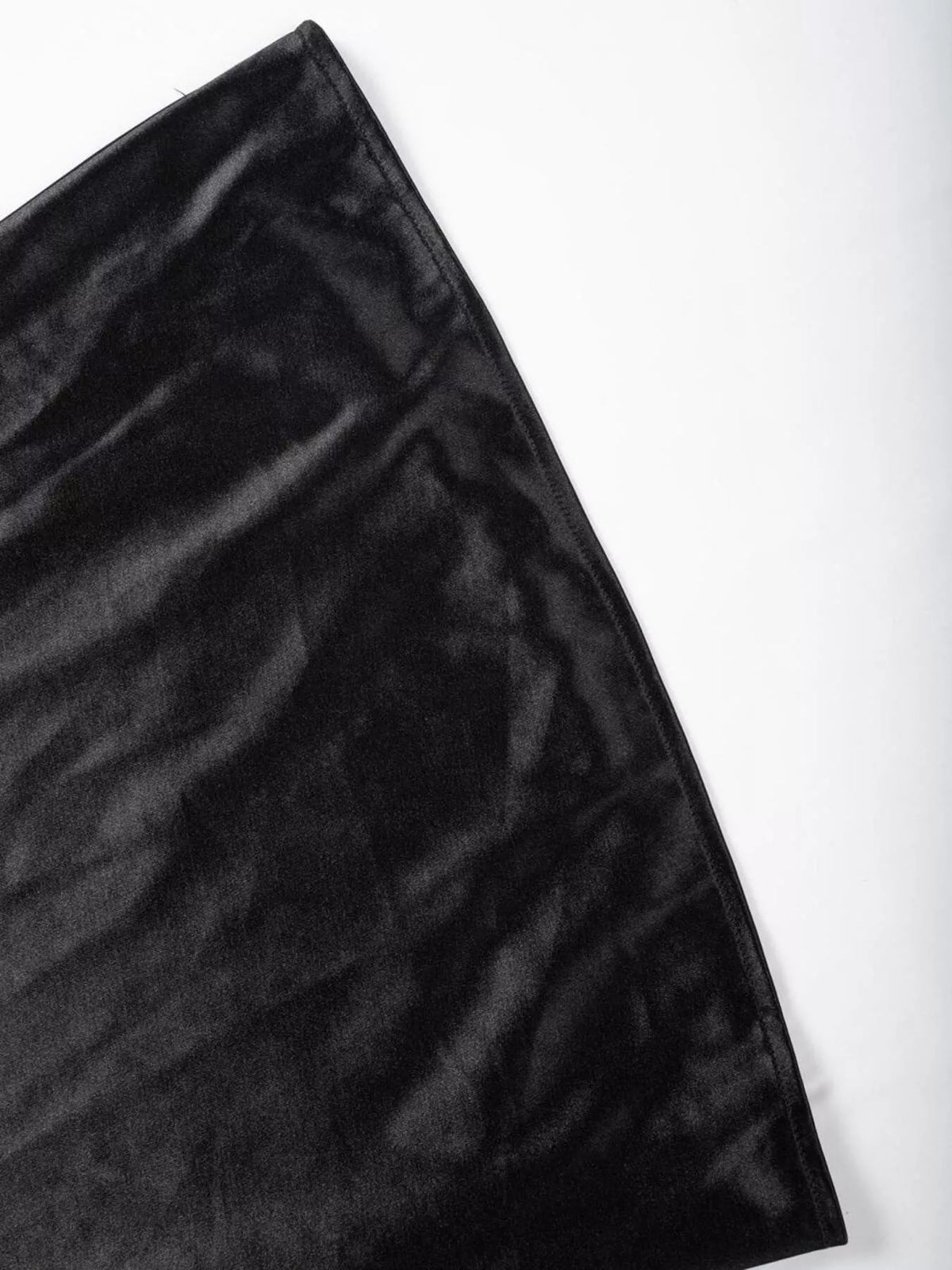 High Waist Satin Maxi Skirt