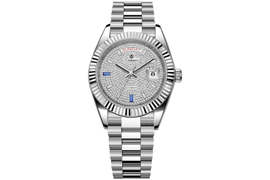 Dual-calendar Automatic Mechanical Mens Watch