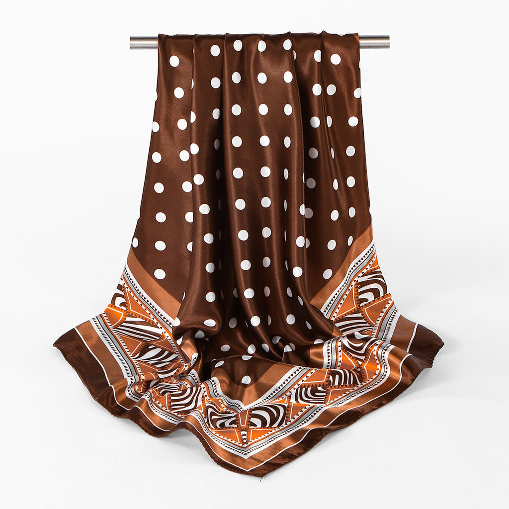 Simulation Silk Professional Decorative Headscarf Shawl