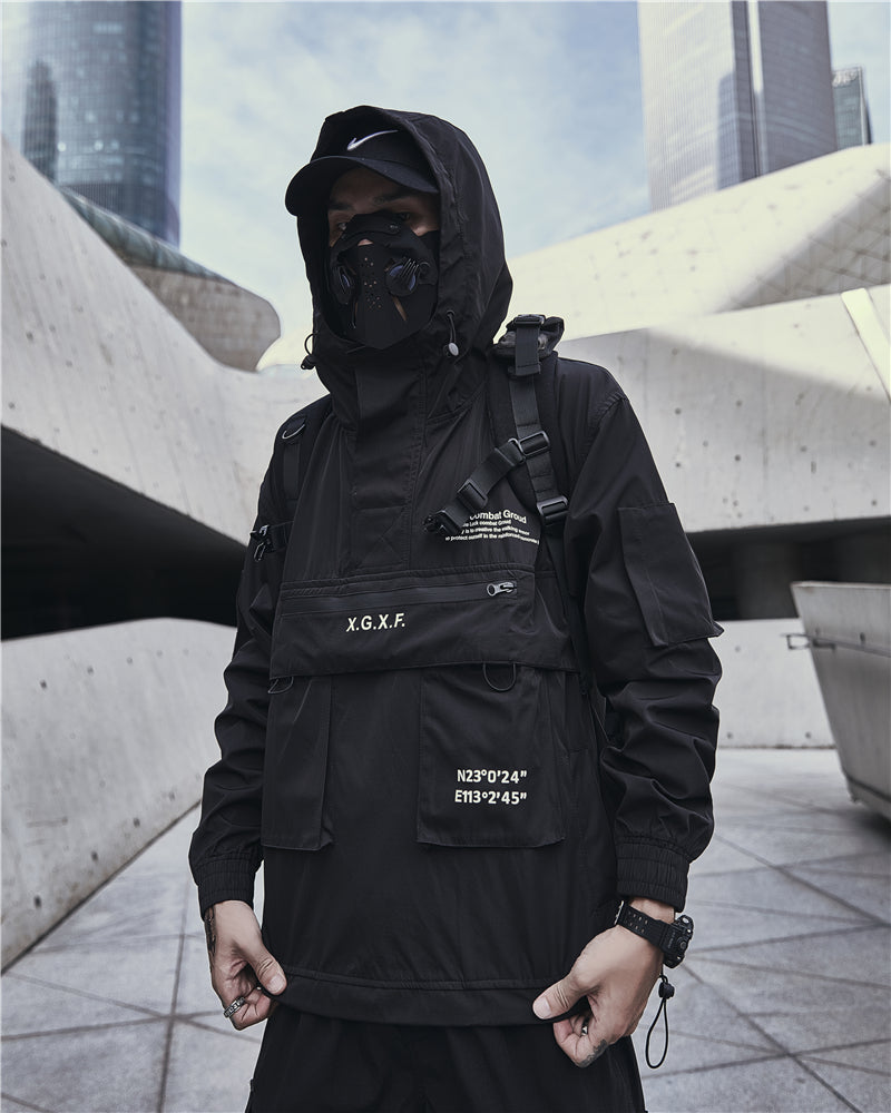 LB9053 Techwear Combat Jacket