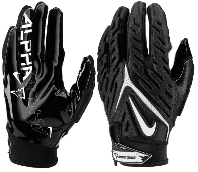 Nike Youth Superbad 6.0 Football Gloves Black | White Small