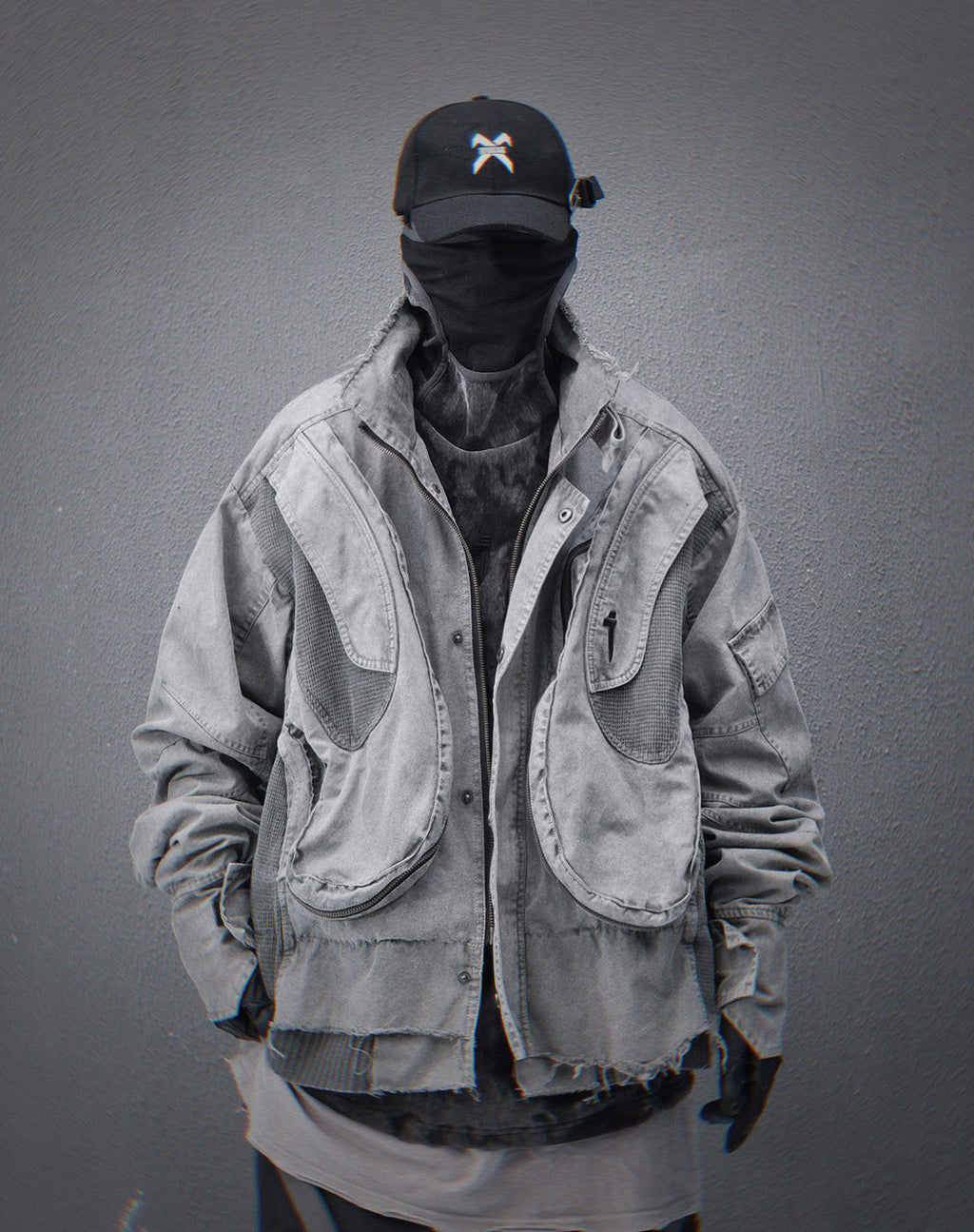 HiJ41 Grey Cyber IX Jacket