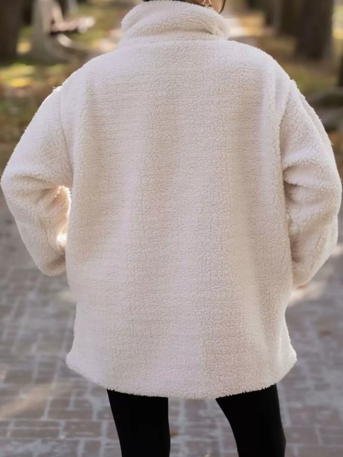 Sherpa Zip-Up Outerwear