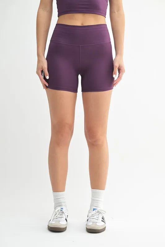MONO B Venice Cloud Light Contour Biker Shorts