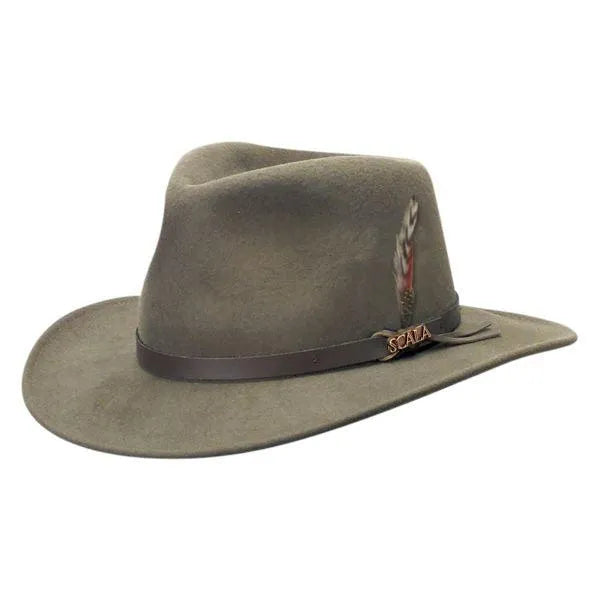 Scala Piscataway - Soft Wool Felt Outdoorsman Hat