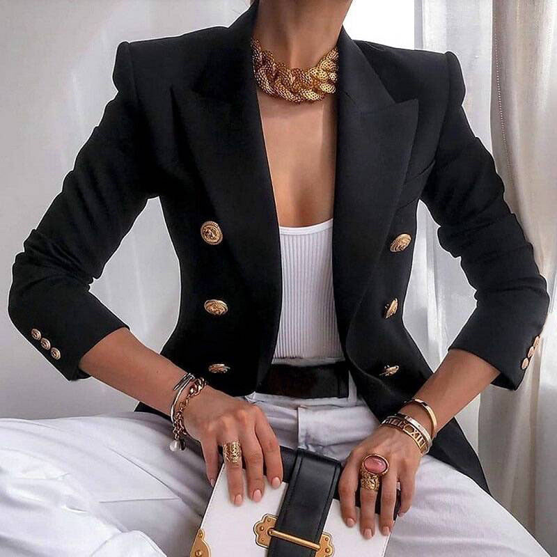 Womens Korean Style Casual Blazer
