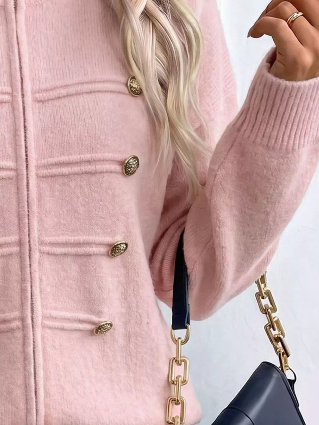 Zip-Up Long Sleeve Cardigan