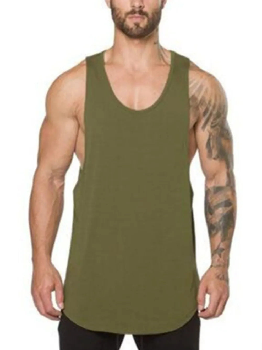 Men's Wide Strap Tank