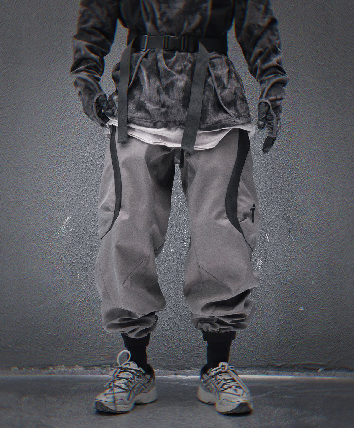 HiP44 Grey Alien Tech Joggers
