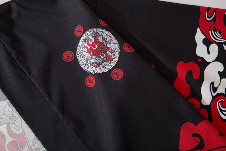 YC6040 Blood Devil Kimono
