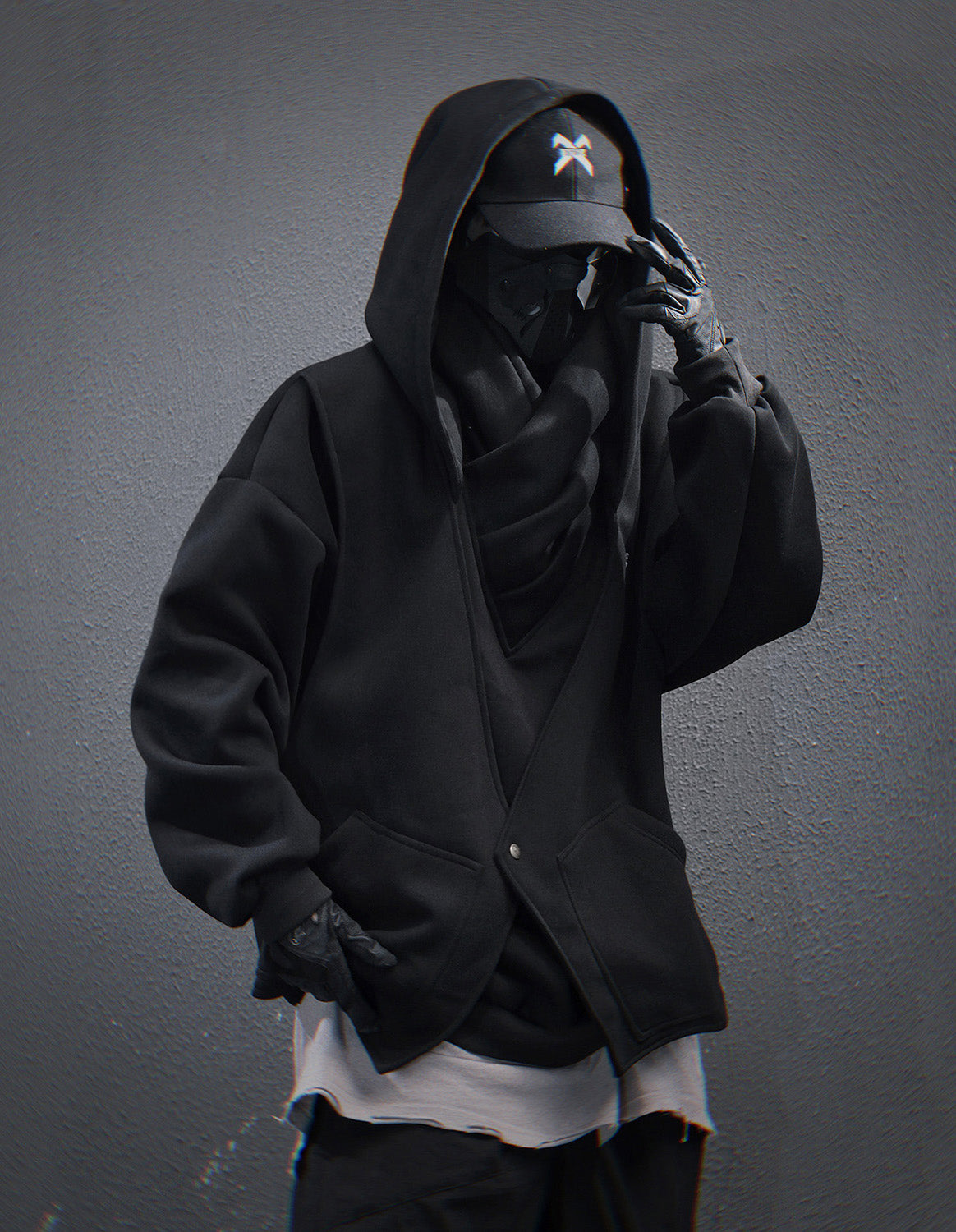 HiH57 Black Assassin Hoodie