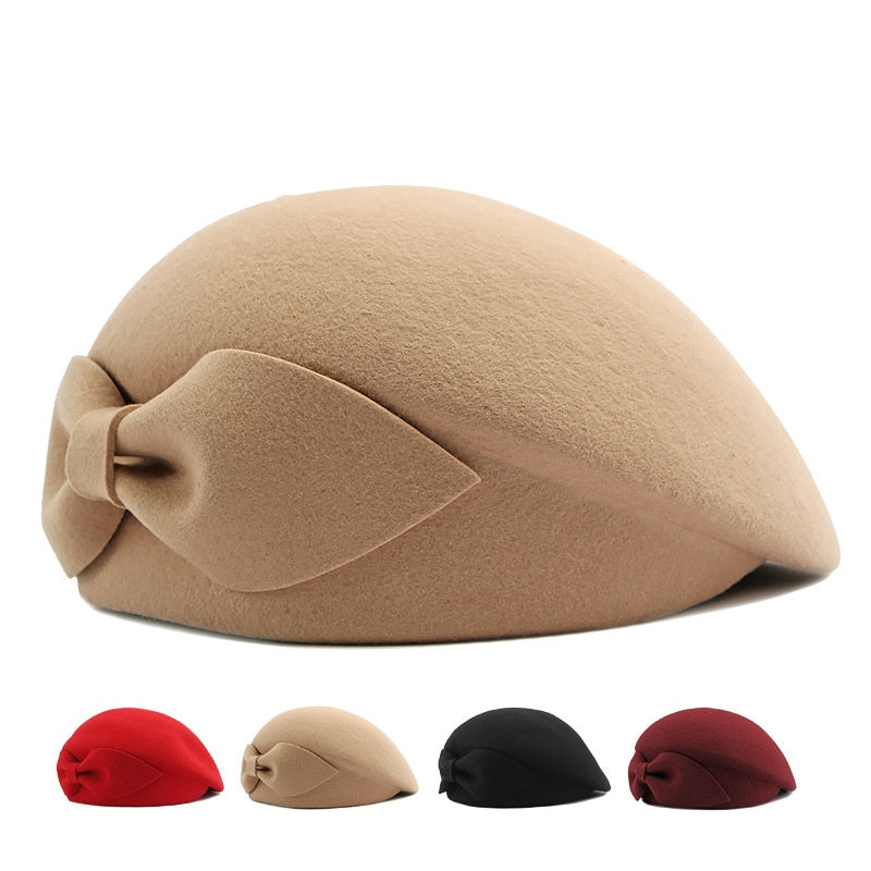 Women's Autumnwinter Wool Beret Korean Style