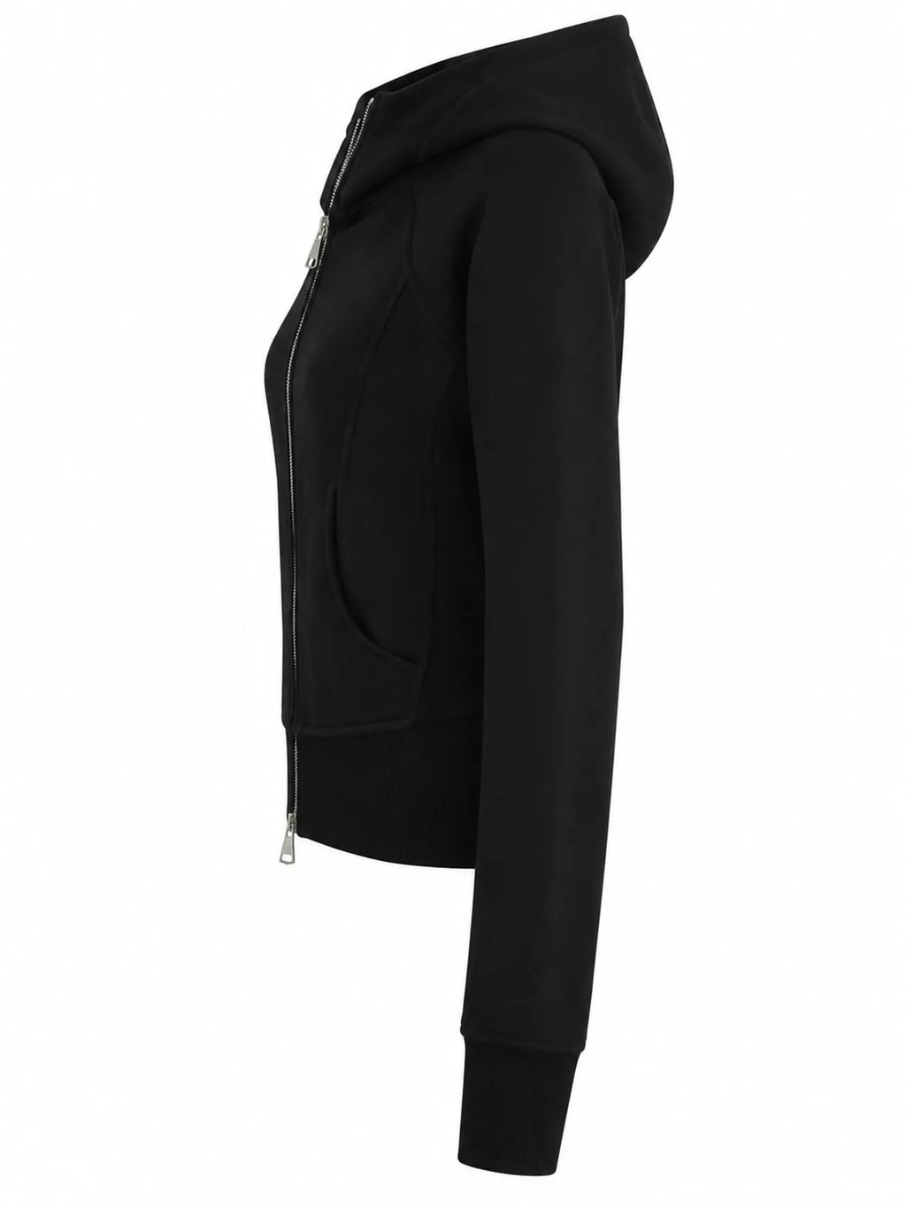 Slim-Fit Full-Zip Hoodie