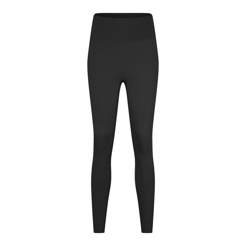 Womens High-Waisted, Butt-Lifting Yoga Pants With A Seamless Design