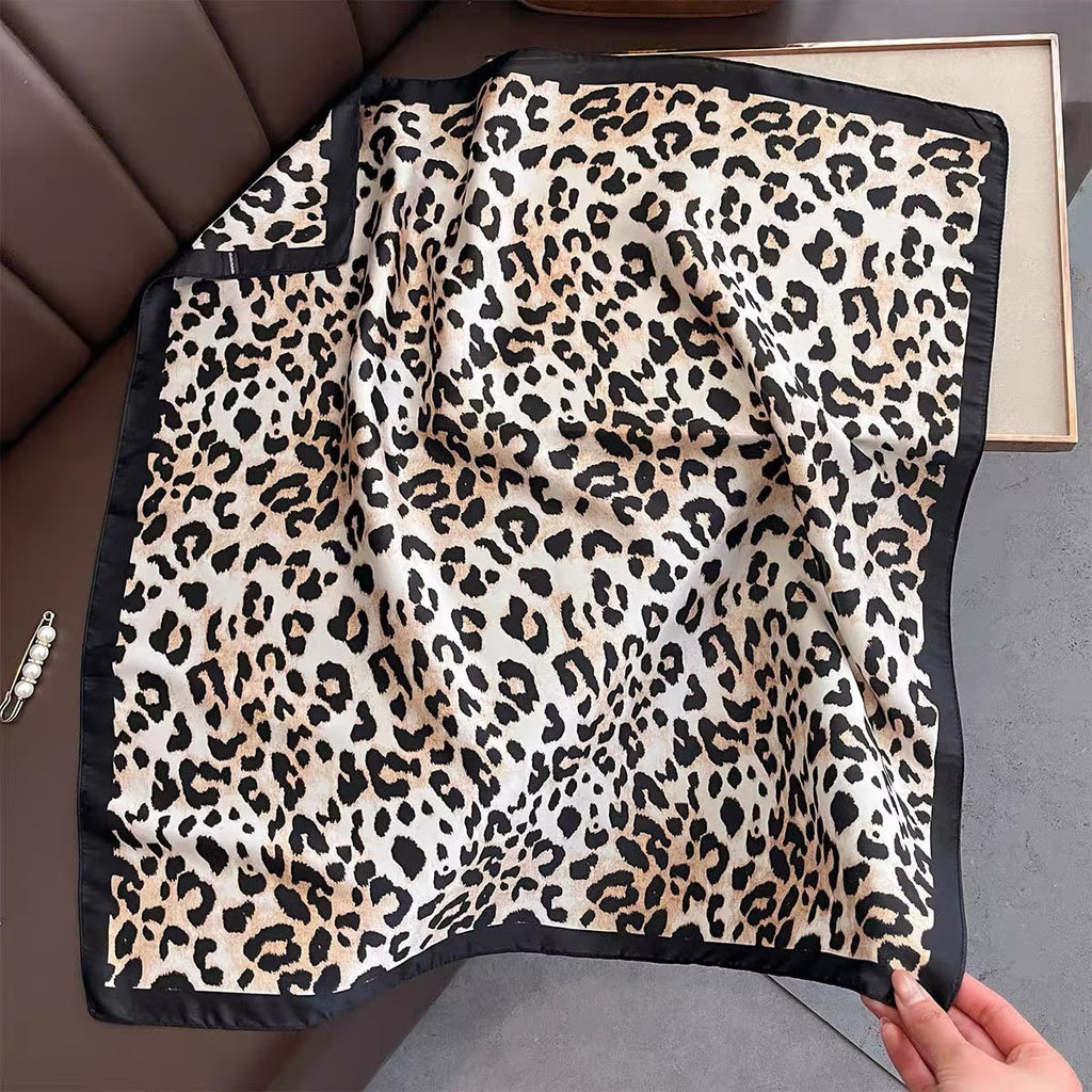 Square Scarf Womens Fashionable Small Neckerchief 70cm