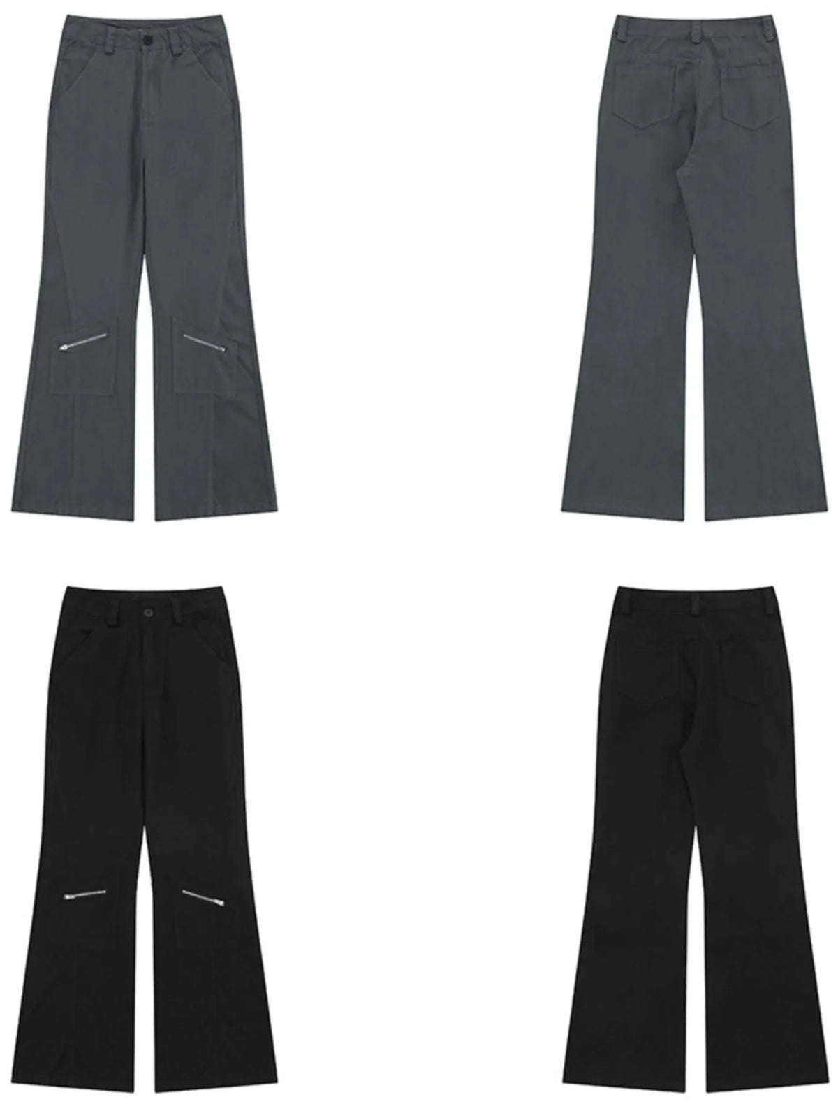 Men's Flare Jeans with Pockets