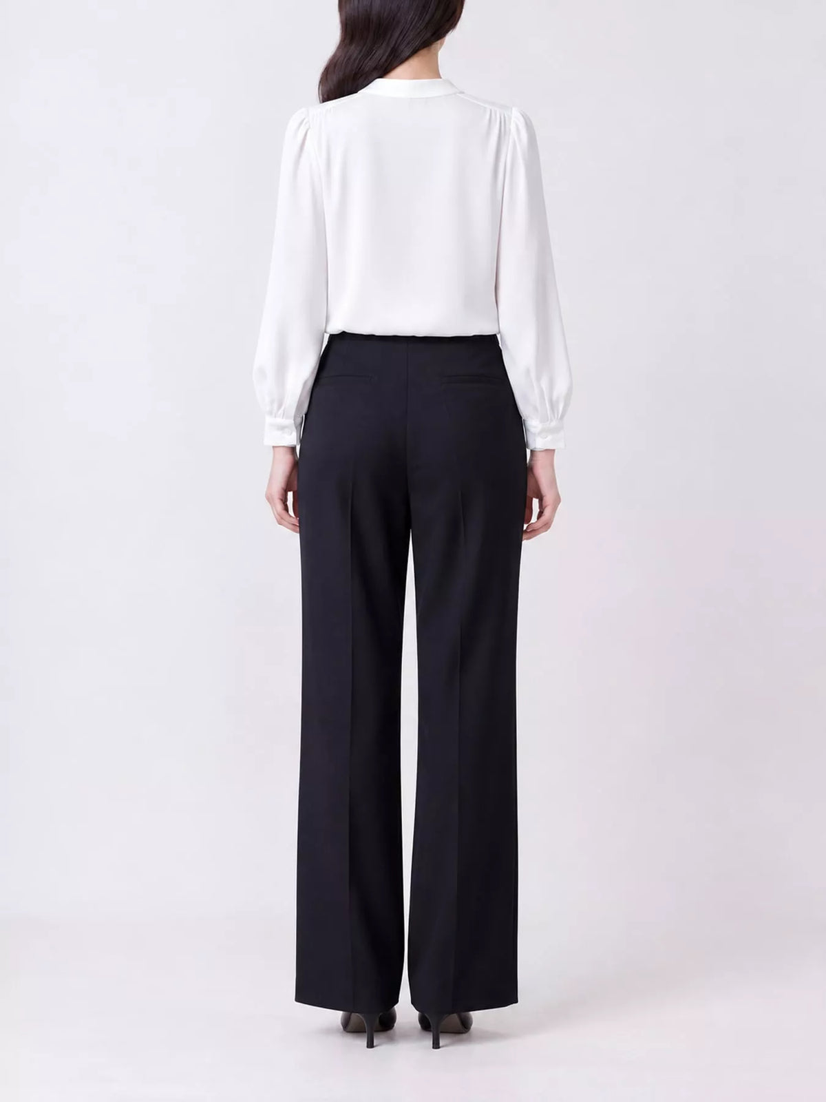 Full Size Tie Front Long Sleeve Shirt Plus Size
