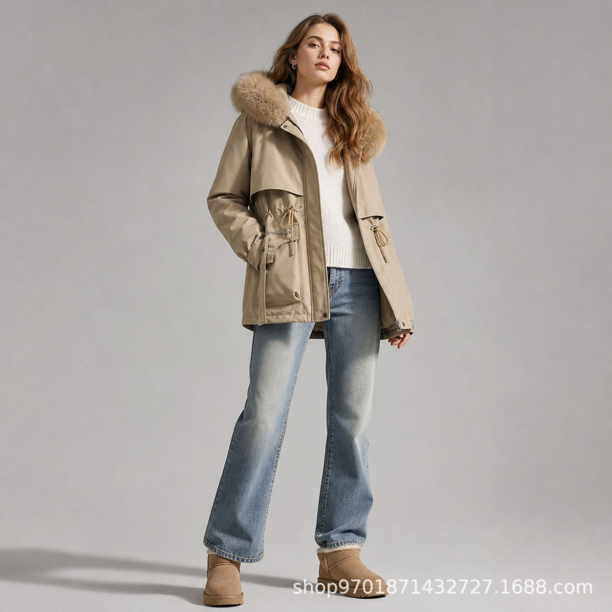 Waist Slimming Fashion Casual Jacket