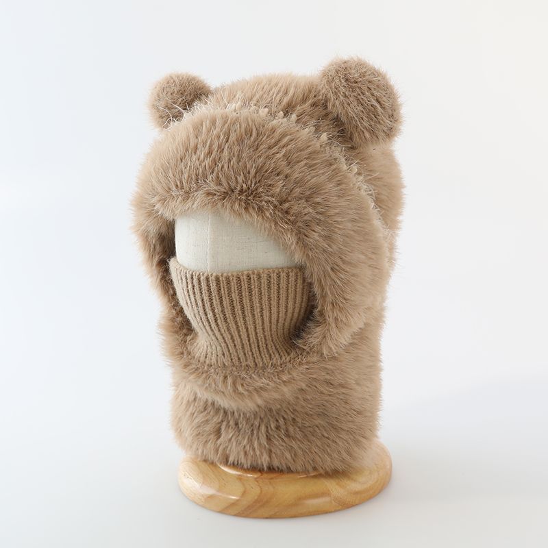 Warm, Windproof Knitted Wool Hat With Earflaps