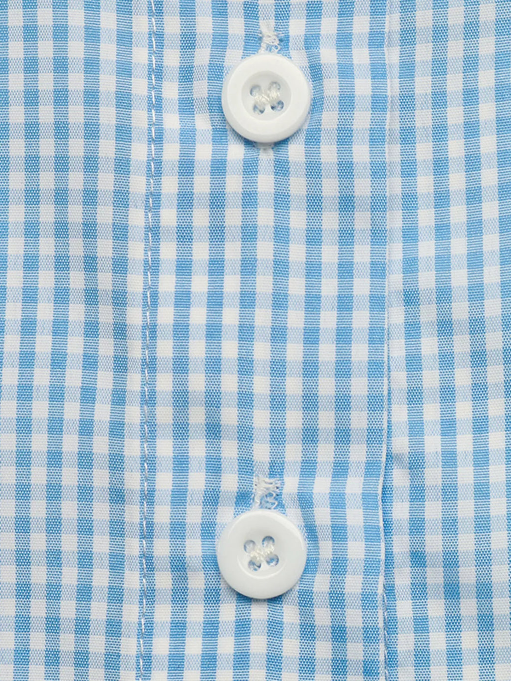 Gingham Bow-Tie Neck Long Sleeve Shirt