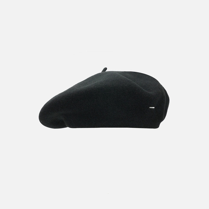 Wool-blend Beret For Women Oversized Fit Painters Cap