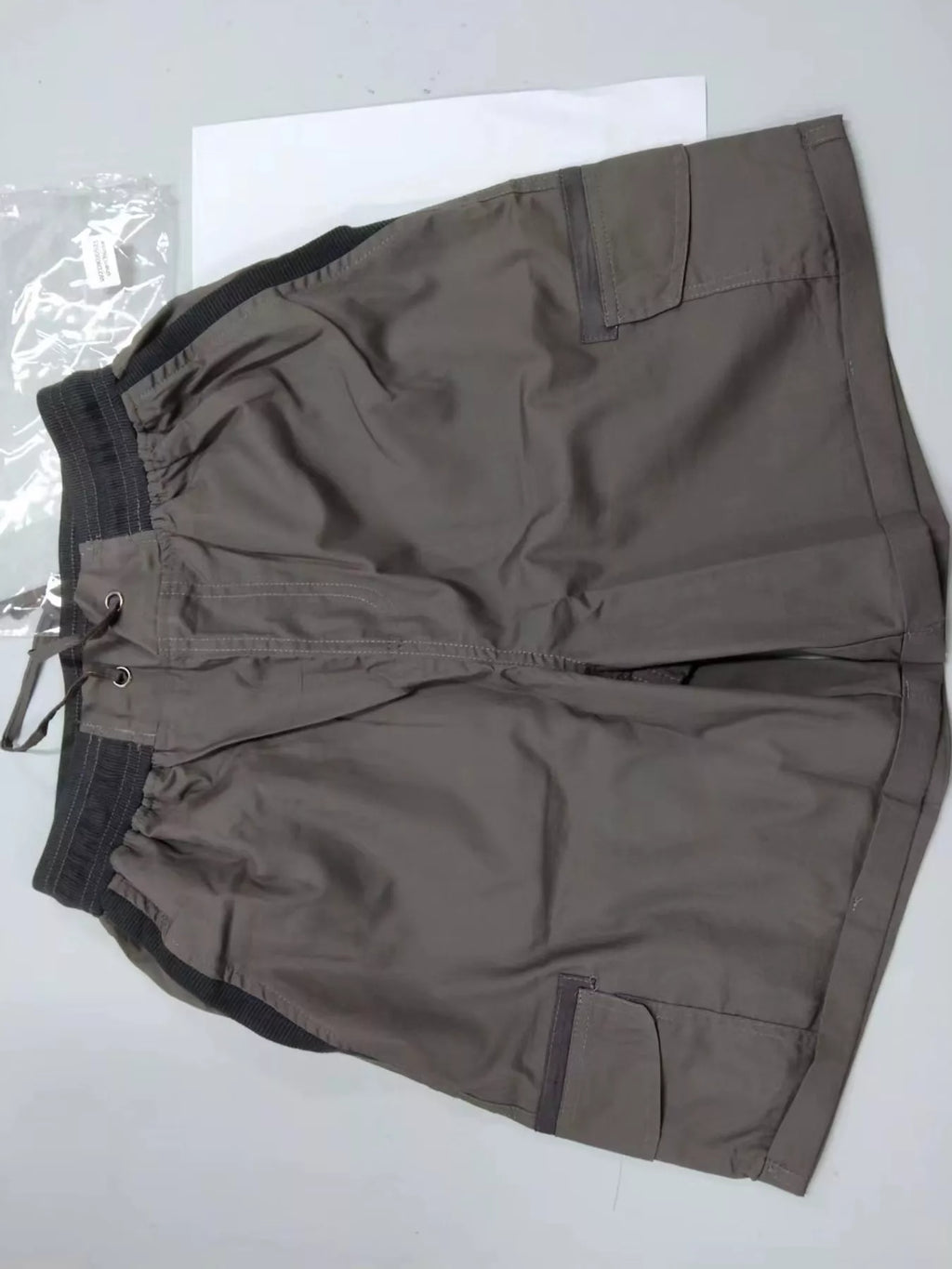 Full Size Drawstring Cargo Shorts Plus Size