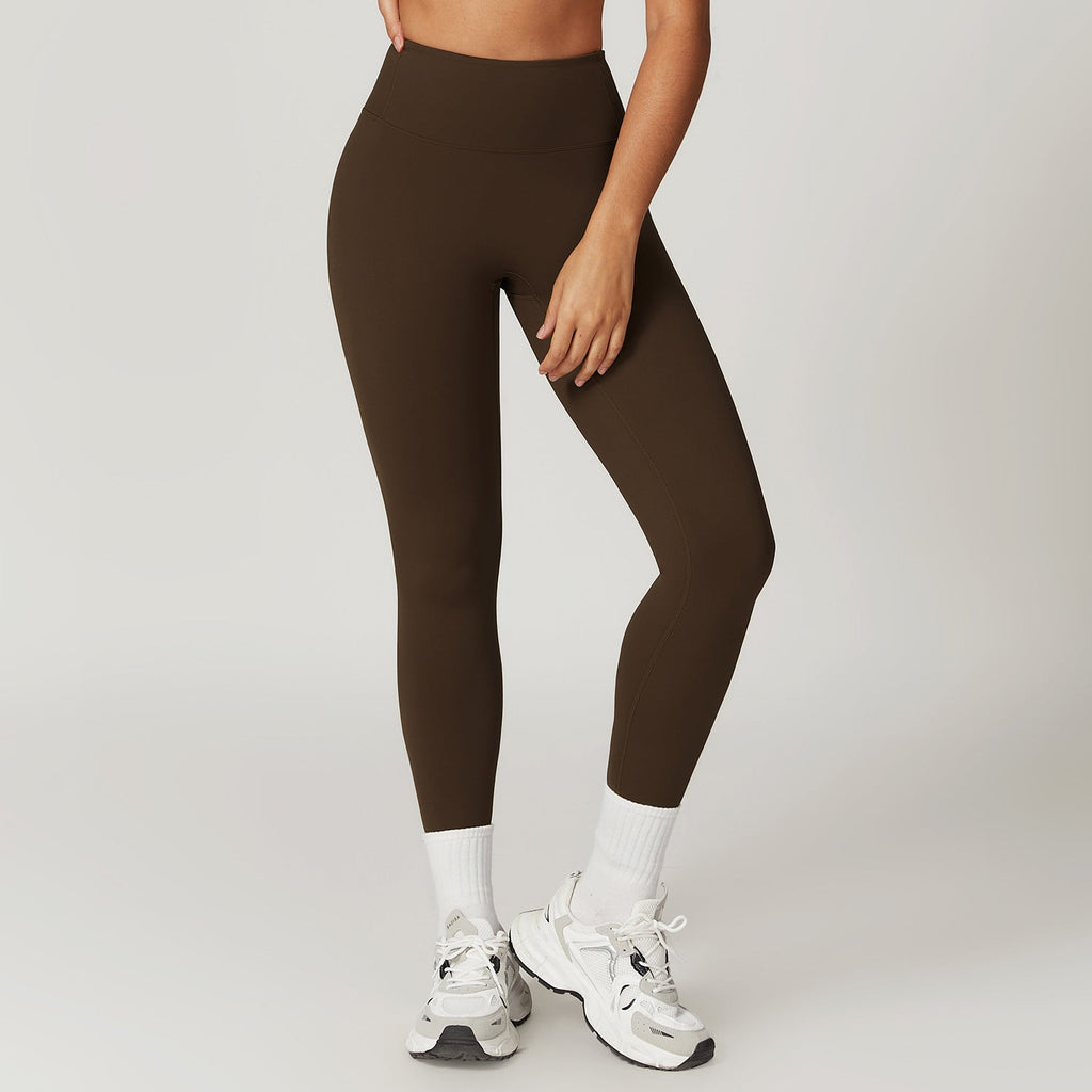 Running Cloud-Feel Quick-Dry Fitness Pants Breathable Outdoor Tight Sports Pants High-Waisted Butt-Lifting Yoga Pants For Women 8047