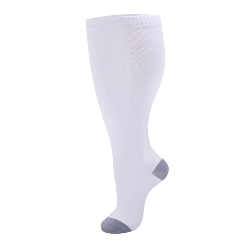 Plus-size Compression Socks, Nylon Nurse Socks For Men And Women