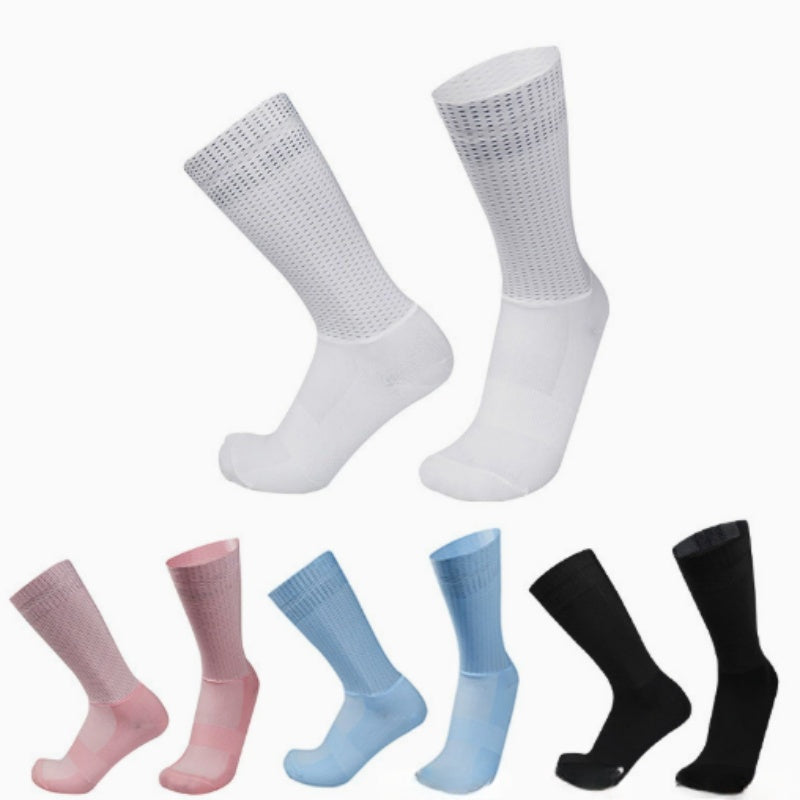 Breathable Sweat Absorbing Silicone Anti-slip Cycling Socks